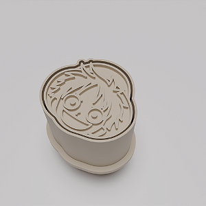 Ejetor e modelador de docinhos/brigadeiro - One Piece Luffy