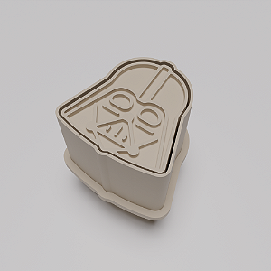 Ejetor e modelador de docinhos/brigadeiro - Star Wars Darth Vader