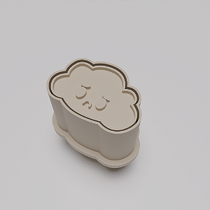 Ejetor e modelador de docinhos/brigadeiro - Nuvem Triste