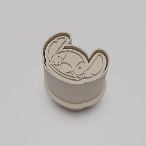 Ejetor e modelador de docinhos/brigadeiro - Stitch