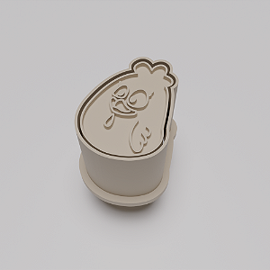 Ejetor e modelador de docinhos/brigadeiro - Galinha Pintadinha