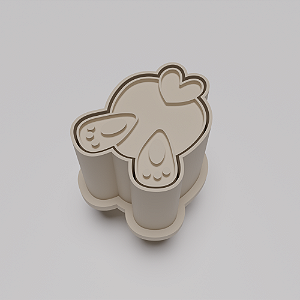 Ejetor e modelador de docinhos/brigadeiro - Coelho Abaixado