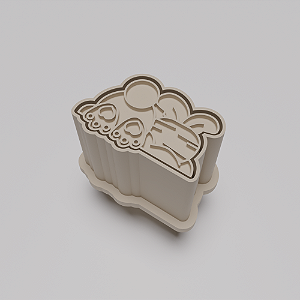 Ejetor e modelador de docinhos/brigadeiro - Coelho na Terra