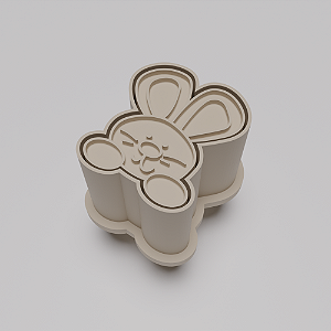 Ejetor e modelador de docinhos/brigadeiro - Coelho Orelhudo