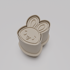 Ejetor e modelador de docinhos/brigadeiro - Coelinho