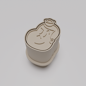 Ejetor e modelador de docinhos/brigadeiro - Bolinha Luluzinha