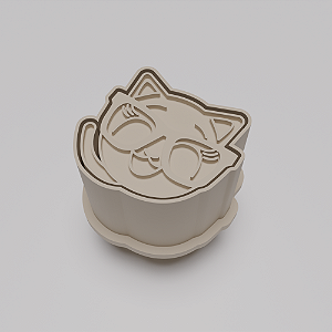 Ejetor e modelador de docinhos/brigadeiro - Gata Bolofofo