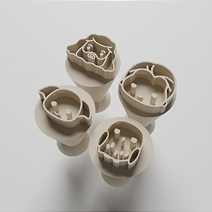 Kit com 04 Carimbos para docinhos/brigadeiros - Harry Potter Baby 2