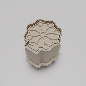 Ejetor e modelador de docinhos/brigadeiro - Roda Gigante