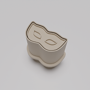 Ejetor e modelador de docinhos/brigadeiro - Mascara de Carnaval