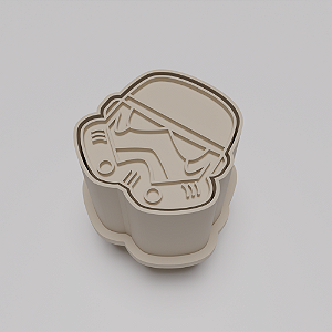 Ejetor e modelador de docinhos/brigadeiro - Stormtrooper Star Wars