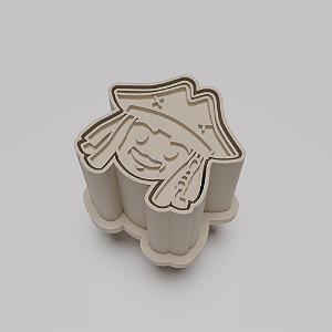 Ejetor e modelador de docinhos/brigadeiro - Jack Sparrow