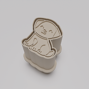 Ejetor e modelador de docinhos/brigadeiro - Cachorro