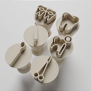 Carimbos para docinhos/brigadeiro - Dentista