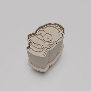 Ejetor e modelador de docinhos/brigadeiro - Homer Simpsons