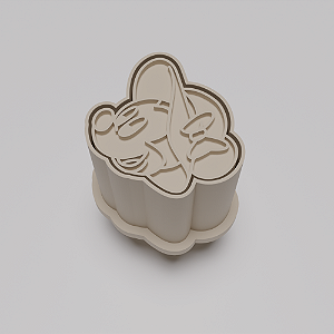 Ejetor e modelador de docinhos/brigadeiro - Minnie Jardineira