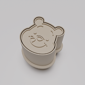 Ejetor e modelador de docinhos/brigadeiro - Ursinho Pooh
