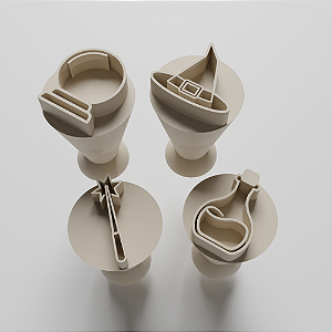 Kit com 04 Carimbos para docinhos/brigadeiro - Mago