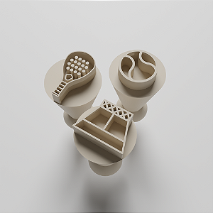 Kit com 03 Carimbos para docinhos/brigadeiro - Padel