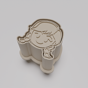 Ejetor e modelador de docinhos/brigadeiro - Anna Frozen Princesas 2
