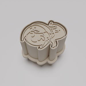 Ejetor e modelador de docinhos/brigadeiro - Vanellope Princesas 2