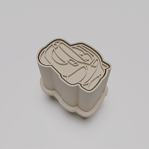 Ejetor e modelador de docinhos/brigadeiro - Carros McQueen 2