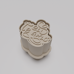 Ejetor e modelador de docinhos/brigadeiro - Eu Te amo