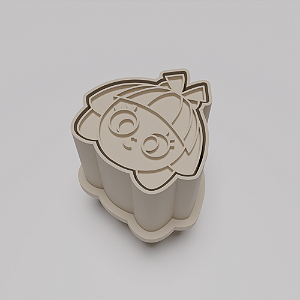 Ejetor e modelador de docinhos/brigadeiro - Emília Sitio do Pica Pau Amarelo