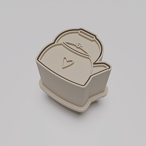 Ejetor e modelador de docinhos/brigadeiro - Chaleira