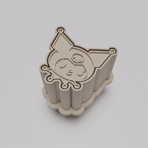 Ejetor e modelador de docinhos/brigadeiro - Kuromi Hello Kitty