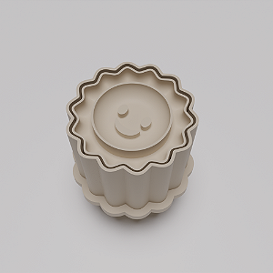 Ejetor e modelador de docinhos/brigadeiro - Sol modelo com Profundidade