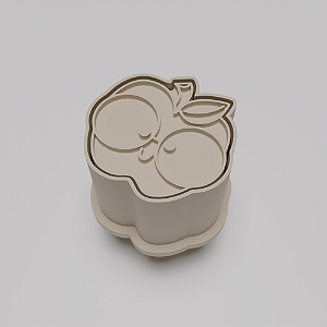 Ejetor e modelador de docinhos/brigadeiro - Maça com Óculos -Dia dos professores