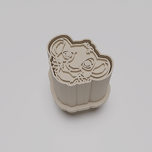 Ejetor e modelador de docinhos/brigadeiro - Simba Rei Leão