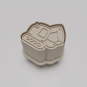 Ejetor e modelador de docinhos/brigadeiro - Escavadeira