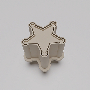 Ejetor e modelador de docinhos/brigadeiro - Estrela Sheriff