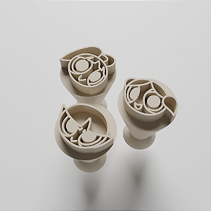 Kit 03 Carimbo para doces/brigadeiro - Meninas Super Poderosas 2