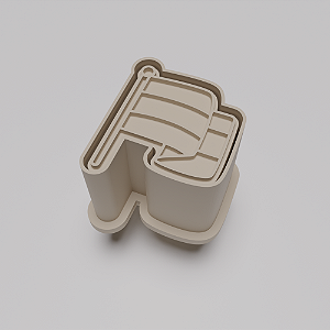 Ejetor e modelador de docinhos/brigadeiro - Bandeira