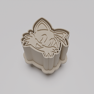 Ejetor e modelador de docinhos/brigadeiro - Tails 2 Sonic