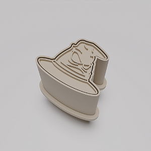 Ejetor e modelador de docinhos/brigadeiro - Chapéu Seletor Harry Potter