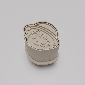 Ejetor e modelador de docinhos/brigadeiro - Luffy One Piece
