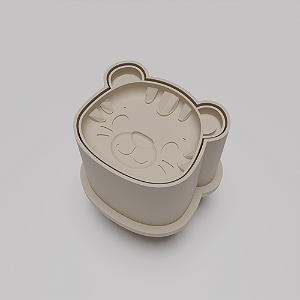 Ejetor e modelador de docinhos/brigadeiro - Tigre modelo com Profundidade