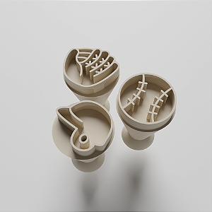 Kit Carimbos para doces/brigadeiro - Beisebol