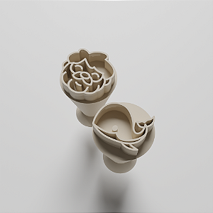 Kit Carimbo para doces/brigadeiro - Jonas e a Baleia