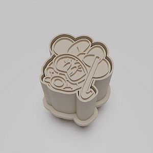 Ejetor e modelador de docinhos/brigadeiro - Minnie Mergulhadora