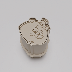 Ejetor e modelador de docinhos/brigadeiro - Rabicó Sitio do Pica Pau Amarelo