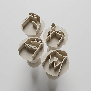 Kit Carimbo para doces/brigadeiro - Flork