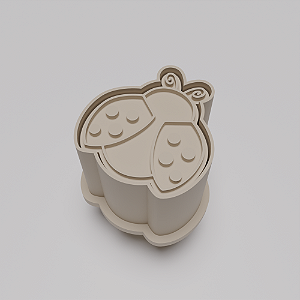 Ejetor e modelador de docinhos/brigadeiro - Joaninha