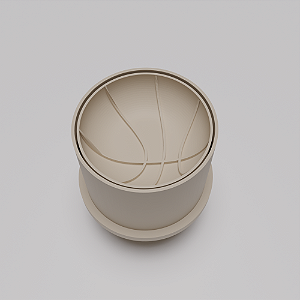 Ejetor e modelador de docinhos/brigadeiro - Bola de Basquete modelo com Profundidade