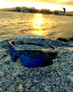 Óculos de Sol Force Militar c/ Azul Espelhado (Unissex)
