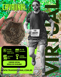 CORRIDA VIRTUAL MEDALHA RESILIÊNCIA | AMIGOS DO CAVALINHO